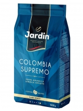 Кофе в зерне Jardin Colombia Supremo (Жардин Колумбия Супремо)  1 кг, пакет с клапаном
